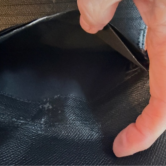 Coach Rehab Black Pebbled Leather Wallet - Picture 5 of 8